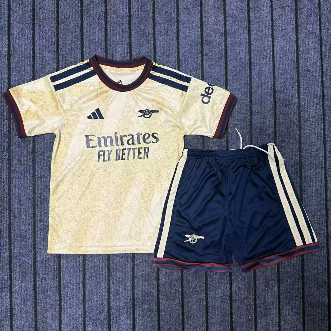 kids kit Arsenal 2026/27 Third Away soccer jersey size 16-28