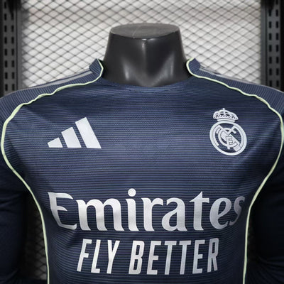 25-26 Real Madrid Away Long sleeve jersey