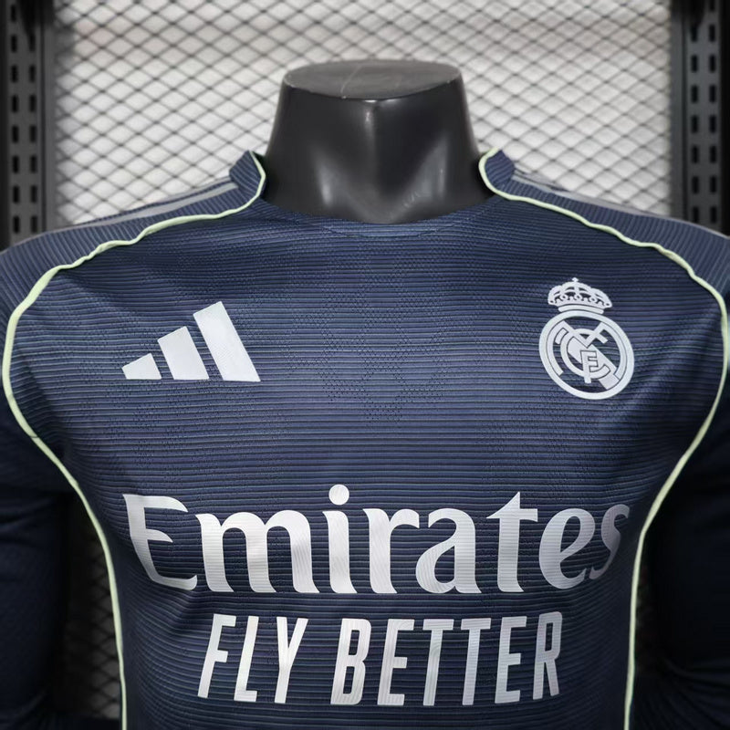25-26 Real Madrid Away Long sleeve jersey