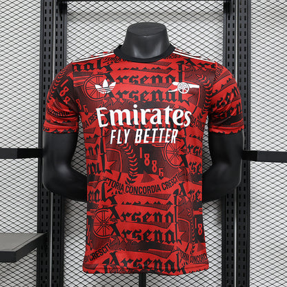 24-25 Arsenal Red Special Player version jersey tm