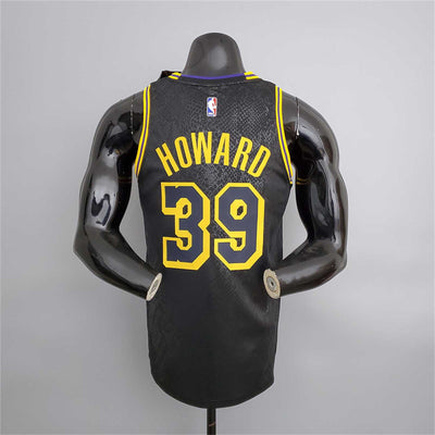 Lakers Howard#39 Snake Print Black