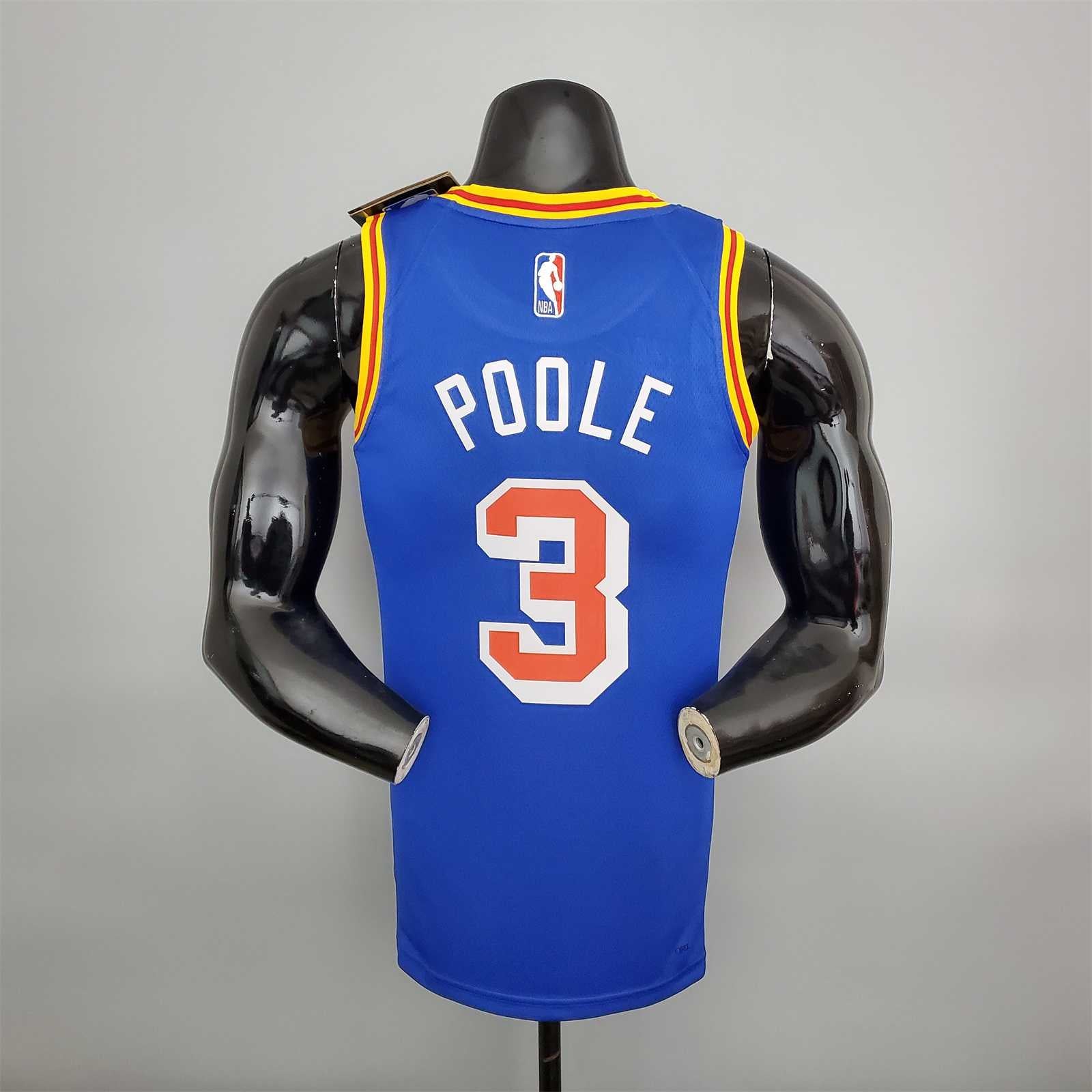 75th Anniversary Poole #3 Warriors Retro Blue tm