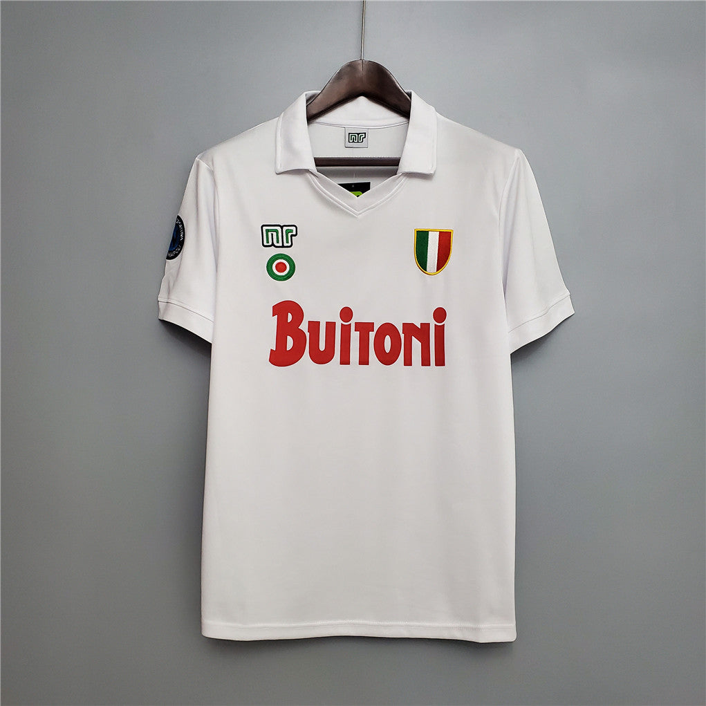 87-88 Napoli away white