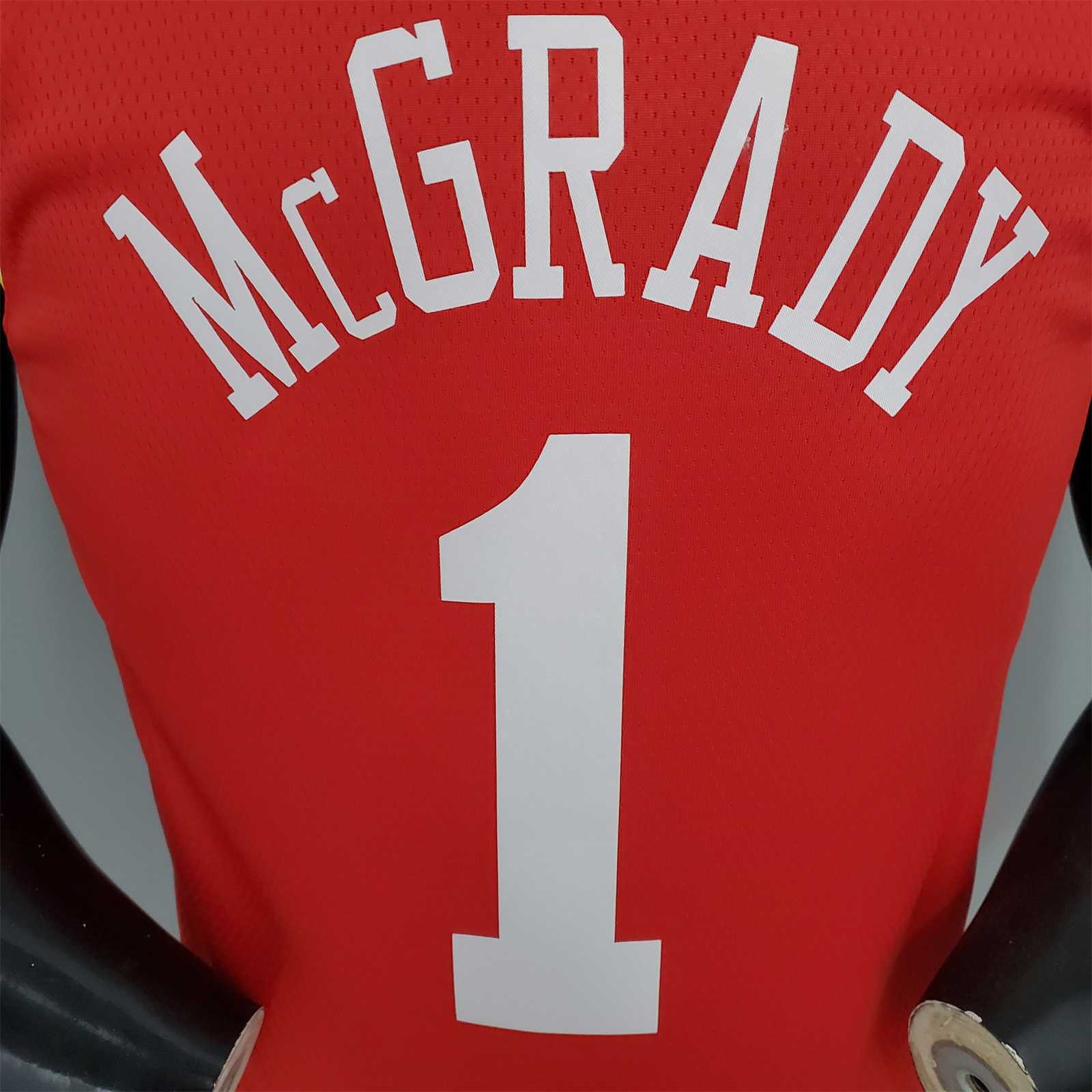 McGRADY#1 Rockets Retro Red tm