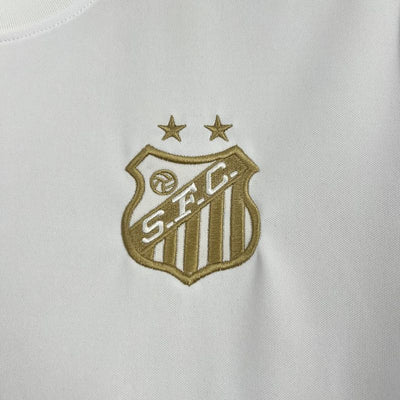 25-26 Santos Pele 1.000 GOLS White Jersey