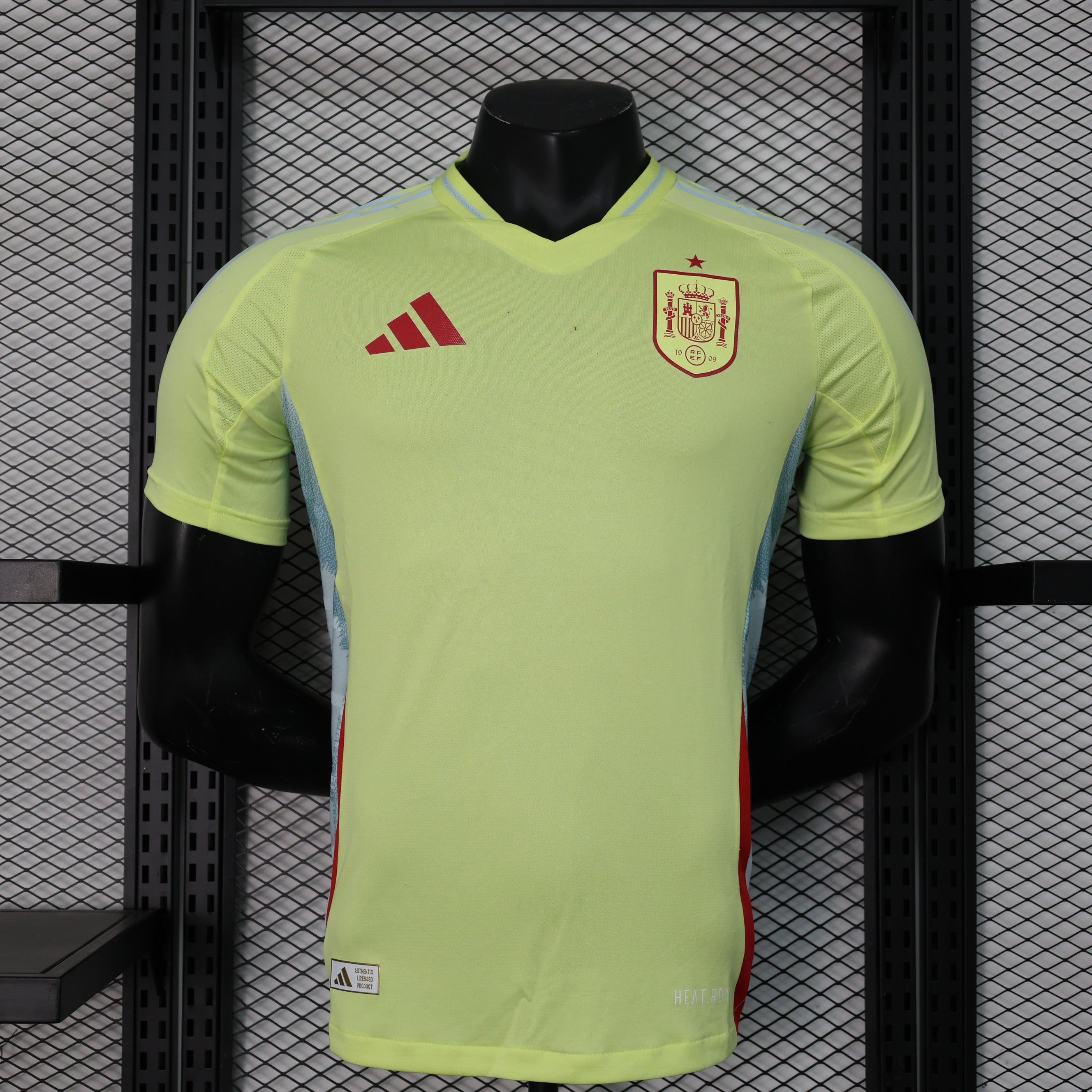2024 Spain away yellow player version jersey tm