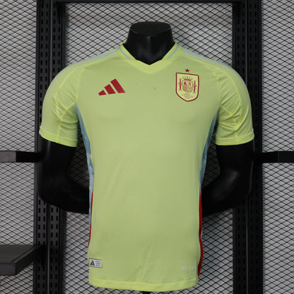 2024 Spain away yellow player version jersey tm