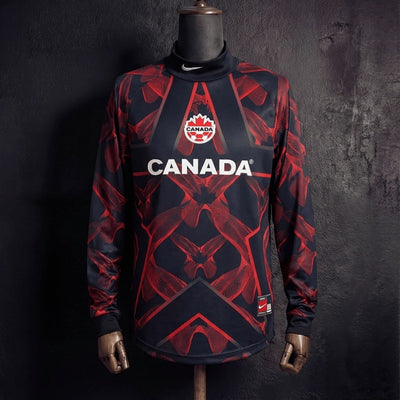 Canada 2026 Black and red goalkeeper long sleeves