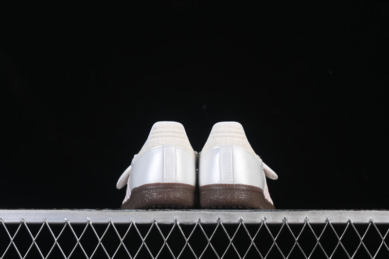 SAMBA JANE LAZY PERSON'S LIFE SHOES WHITE/COFFEE/PINK