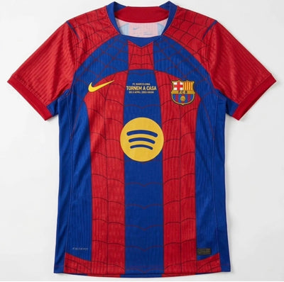 Barcelona home 2026/27 Spider-man Version Jersey