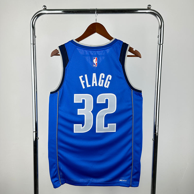 Dallas Mavericks 2023 Blue FLAGG #32