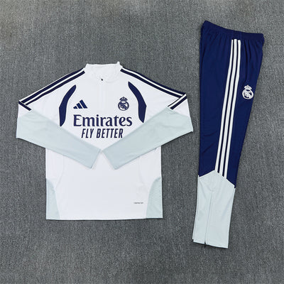 26-27 Season Real Madrid White Color Football Sweater Set