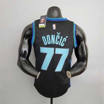 Lone Ranger DONCIC#77 Big Bull Head Black