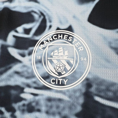 25-26 MANCHESTER CITY  Black and blue concept version Jersey