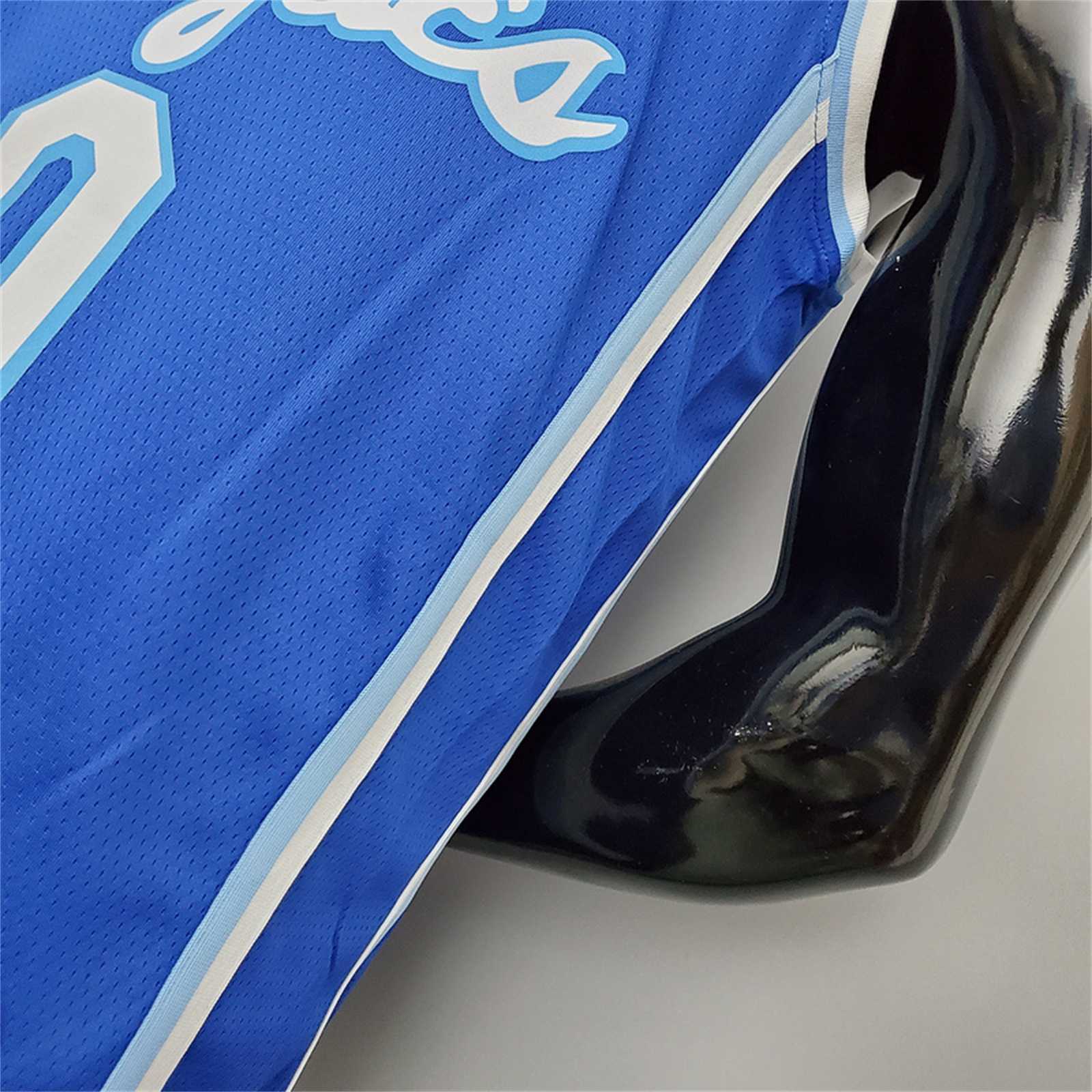 Lakers Westbrook#0 Latin Night (High Head) Blue