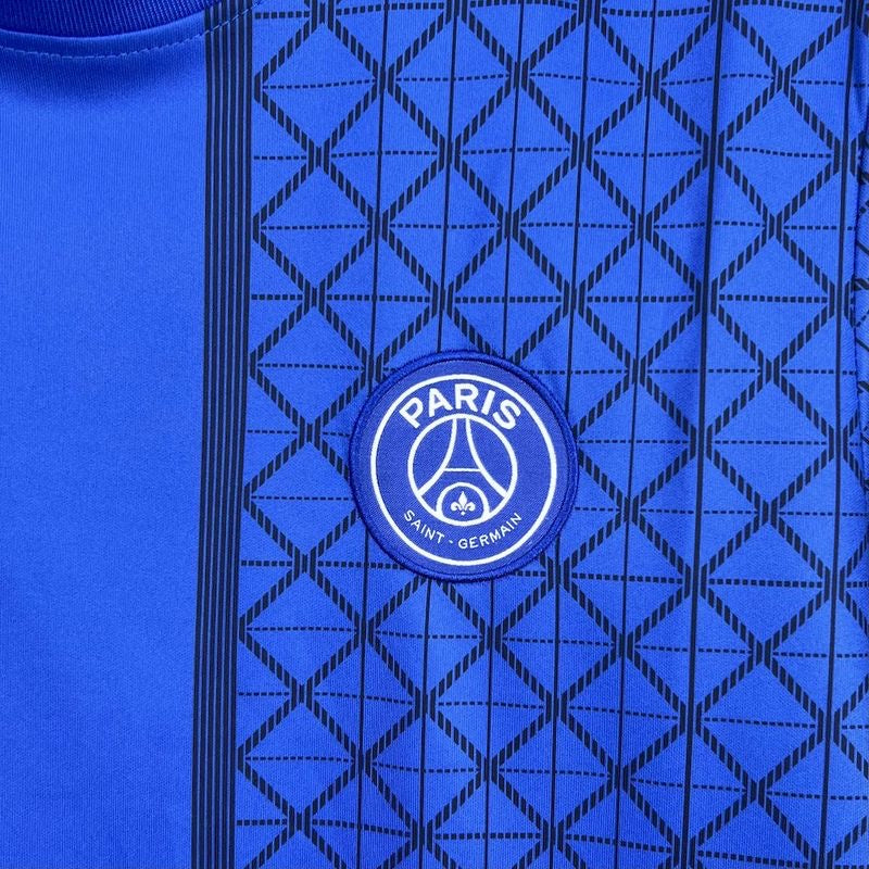 Paris Saint-Germain pre match training blue 2025/2026