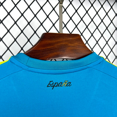 Spain 2026 Blue Goalkeeper Jersey