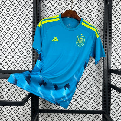 Spain 2026 Blue Goalkeeper Jersey