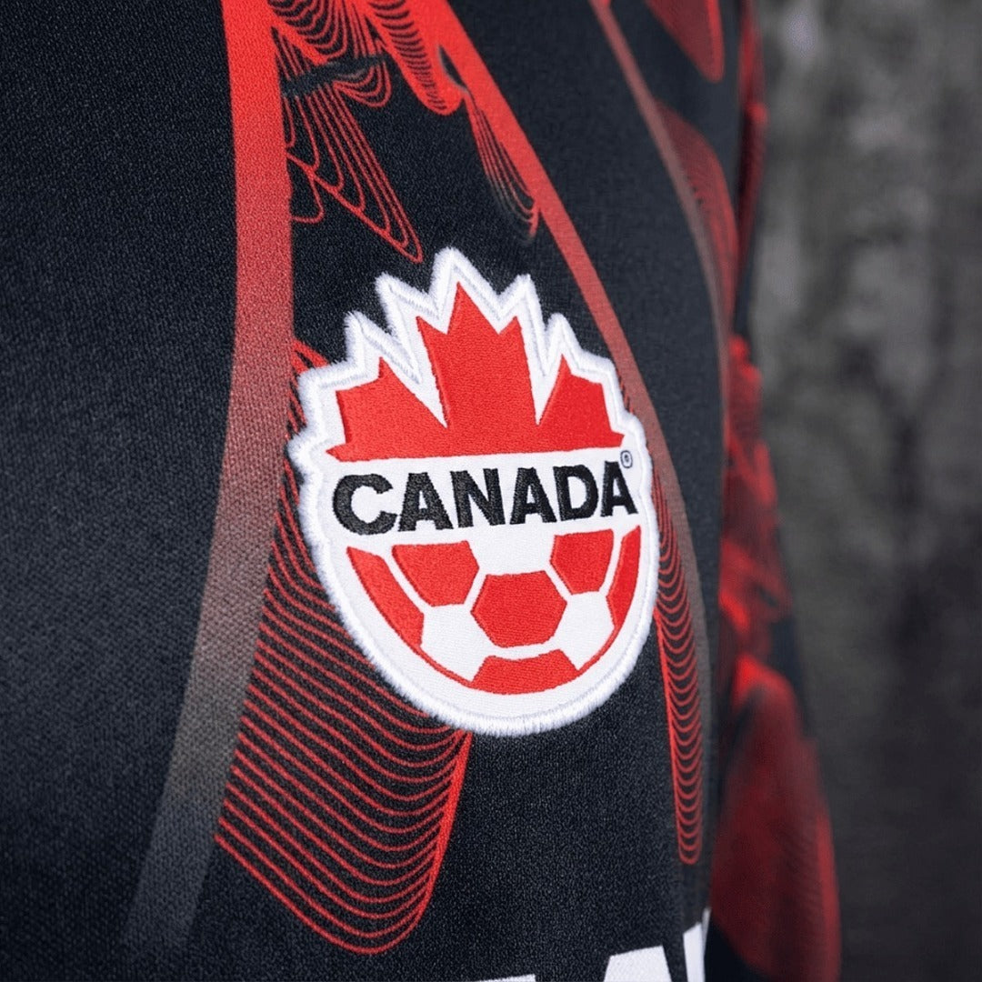 Canada 2026 Black and red goalkeeper long sleeves