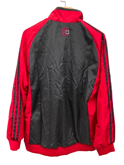 AC Milan Retro Red & Black Track Jacket