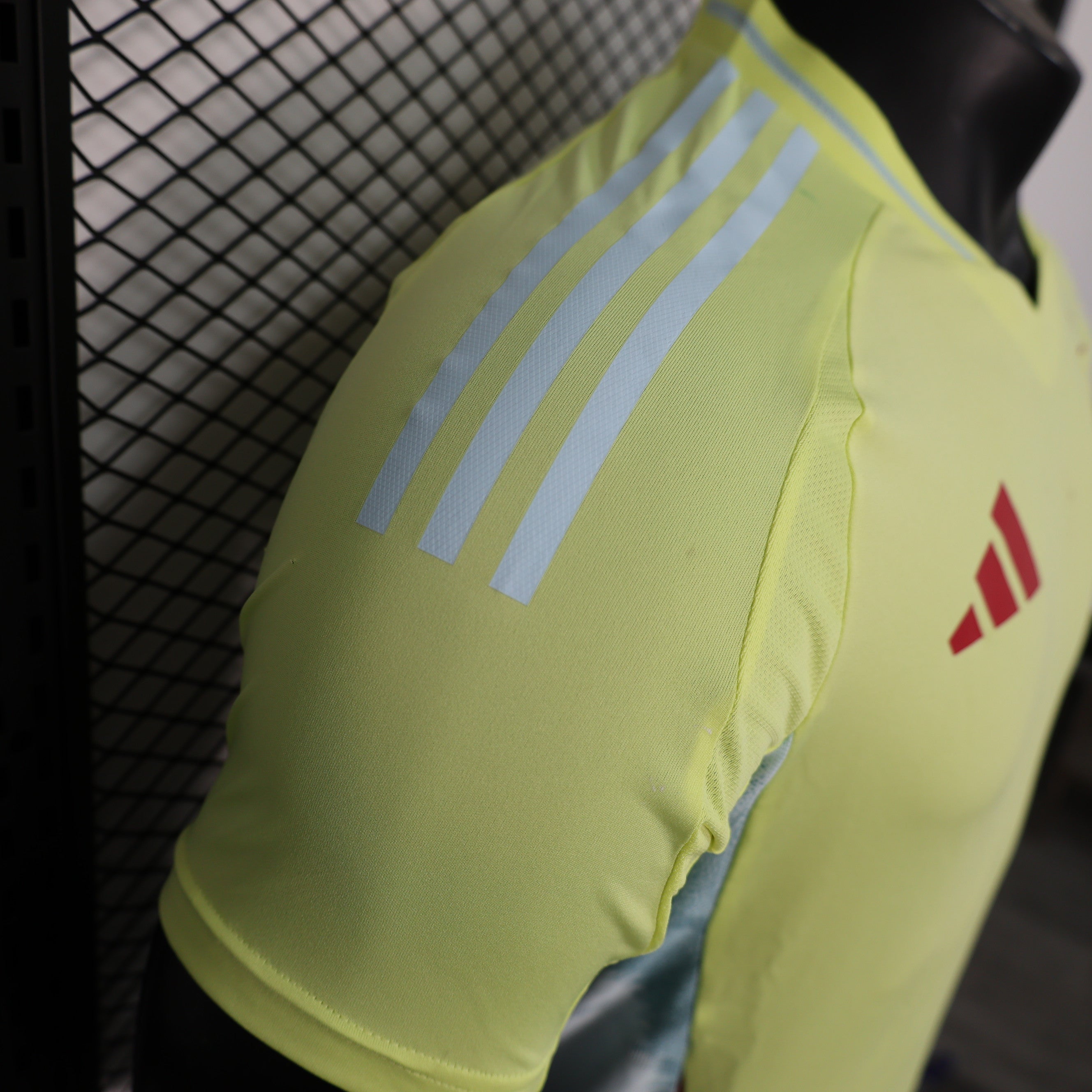 2024 Spain away yellow player version jersey tm