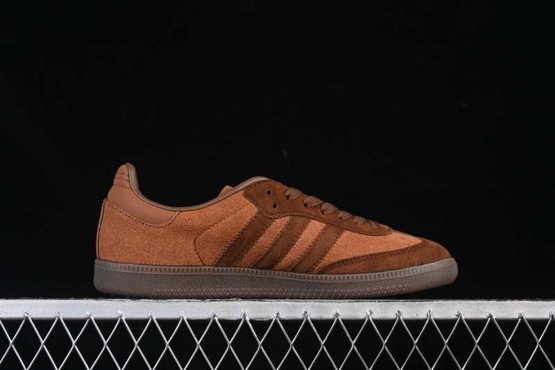 SAMBA CLOVER CASUAL BOARD SHOES BROWN/COFFEE