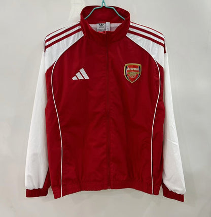25-26 Arsenal  red windbreaker