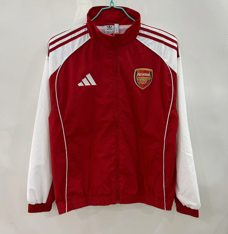 25-26 Arsenal  red windbreaker