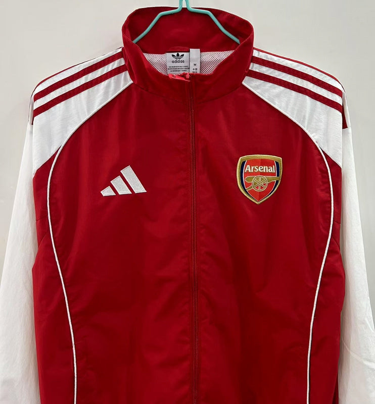25-26 Arsenal  red windbreaker