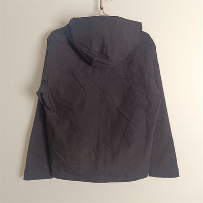 Arsenal Black Hooded Rain Jacket