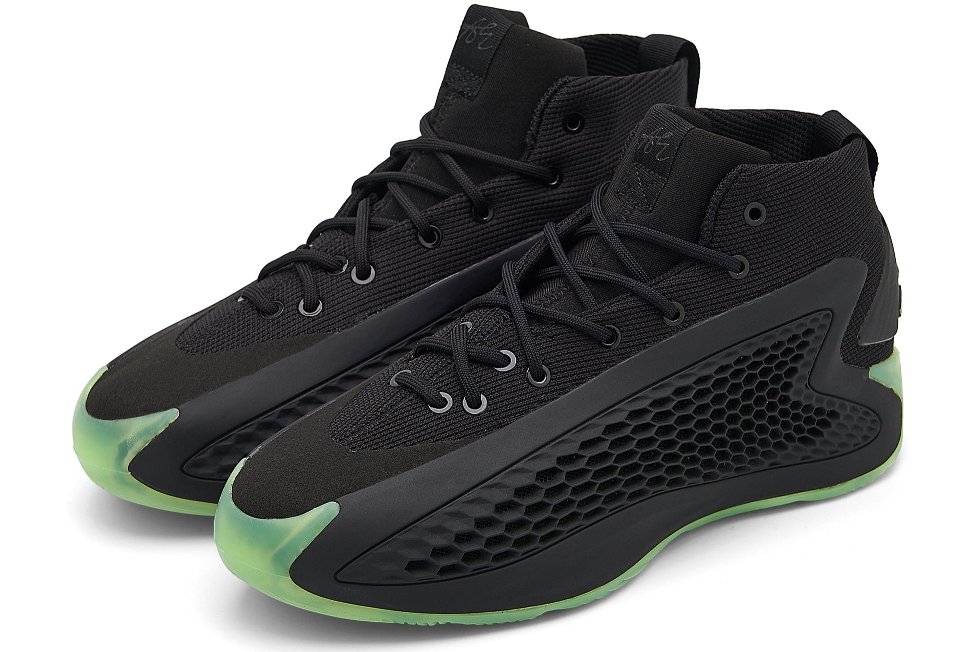 ADIDAS AE1 FULL BLACK BASKETBALL SHOES