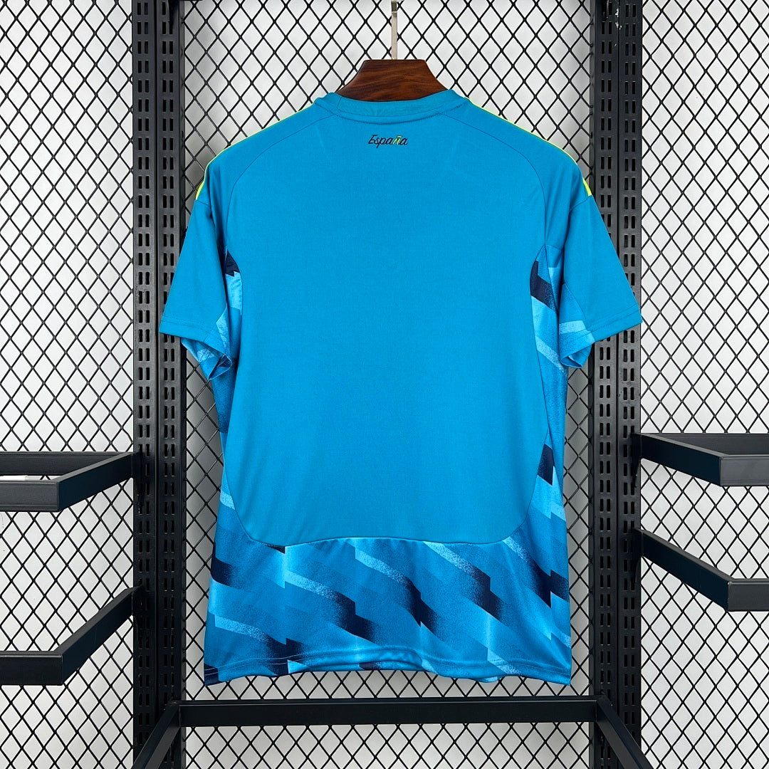 Spain 2026 World Cup Blue Goalkeeper Jersey