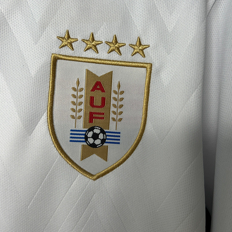 Uruguay away fan soccer jersey 2025/2026 tm