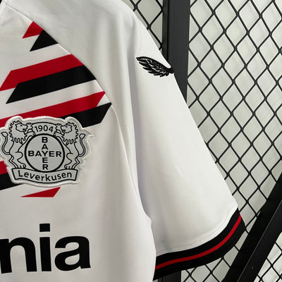 23-24 leverkusen away white jersey