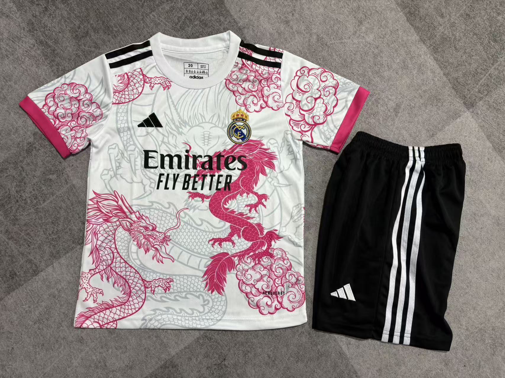 Real Madrid White and Pink Dragon Special Edition