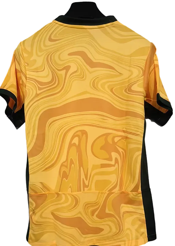 25-26 Australia yellow soccer jersey