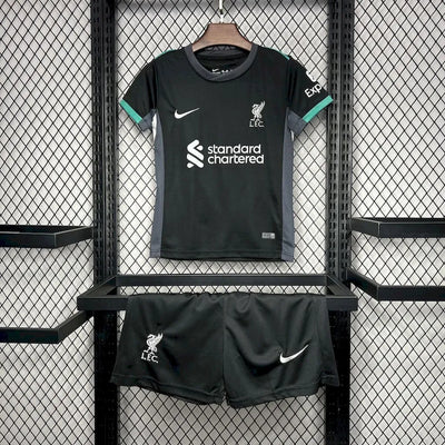 Liverpool Away Kids 24-25 Jersey KIDS SET tm