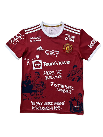 21-22 MNU RONALDO Version Jersey tm