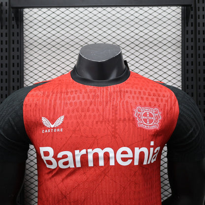 24-25 Leverkusen home player version jersey tm
