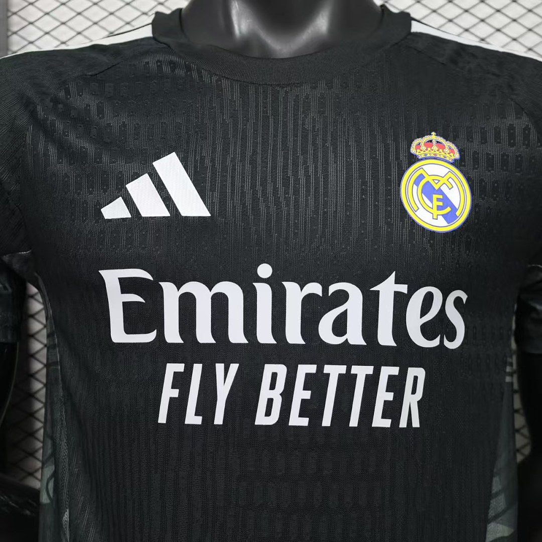 Real Madrid 2026/27 Black Goalkeeper Player Version Jersey