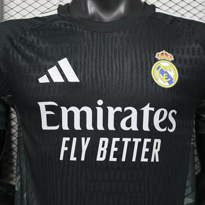 Real Madrid 2026/27 Black Goalkeeper Player Version Jersey