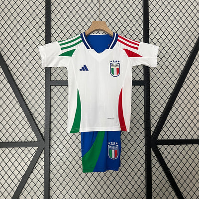 2024 Italy away white kid kit