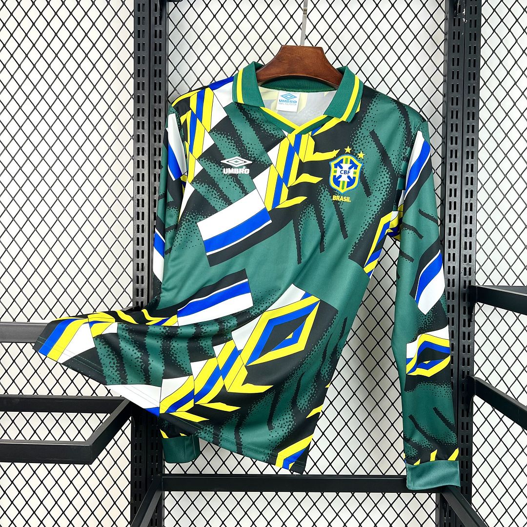 Retro Brazil 1994 Goalkeeper Long Sleeve