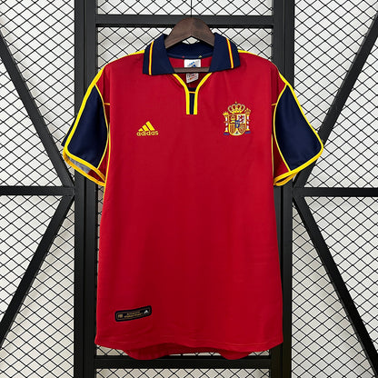 2000 Spain home retro jersey tm
