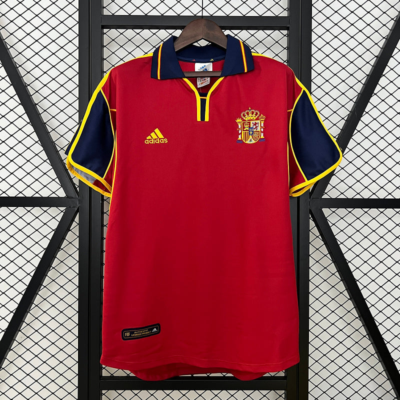 2000 Spain home retro jersey tm