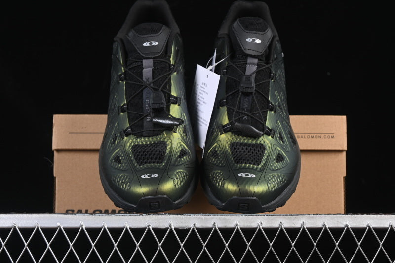 XT WHISPER TRAIL RUNNING SHOES ARMY