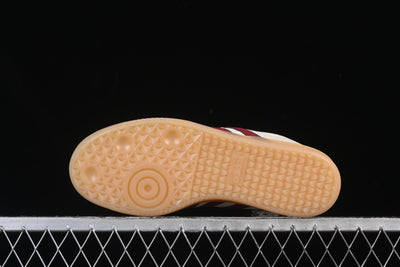 SAMBA CLOVER CASUAL BOARD SHOES RED/WHITE