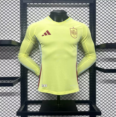 2024 Spain away long sleeve player version jersey tm