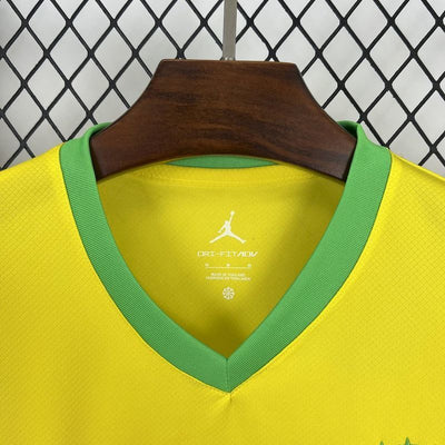 25-26 Brazil Jordan Yellow Special Edition Jersey