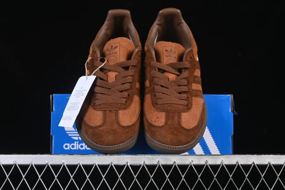 SAMBA CLOVER CASUAL BOARD SHOES BROWN/COFFEE